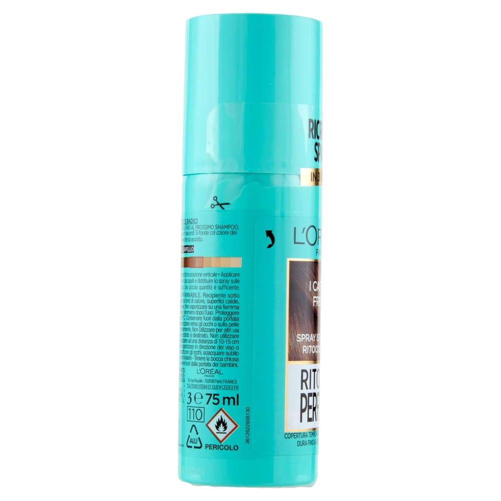 L'Oréal Paris Ritocco Perfetto Spray Istantaneo Ritocco Radici, Castano Freddo